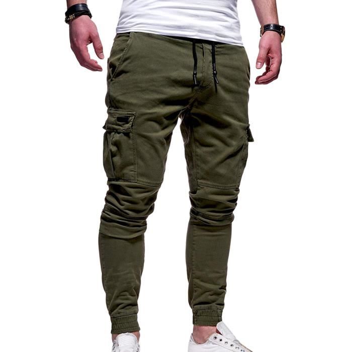 Pantalon cargo chino homme hotsell