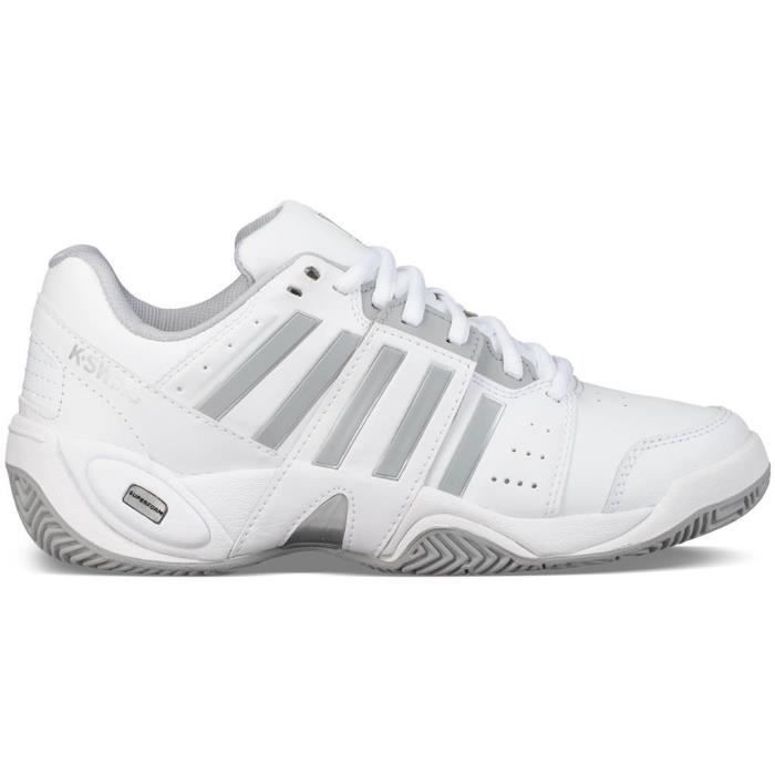 chaussures de tennis femme k-swiss accomplish 3 - blanc - 37