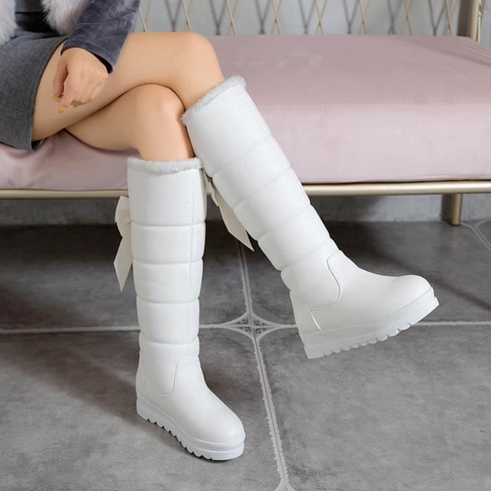 Bottes hautes hiver femme deals