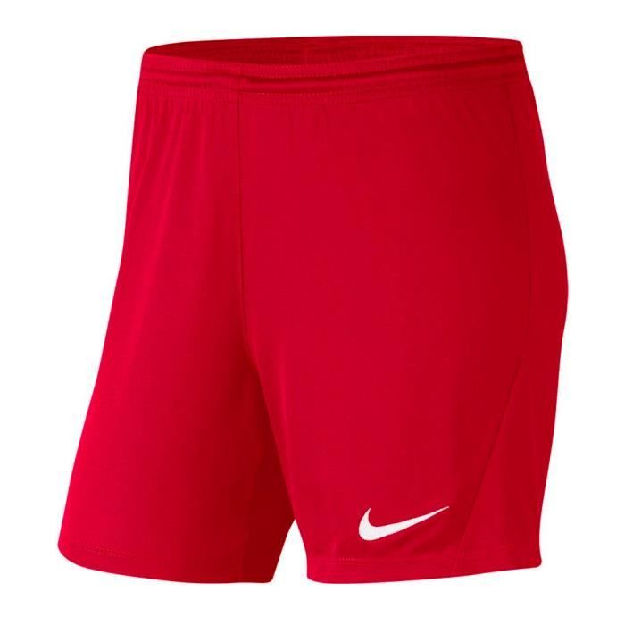 Short Rouge Femme Nike Park III Cdiscount Sport