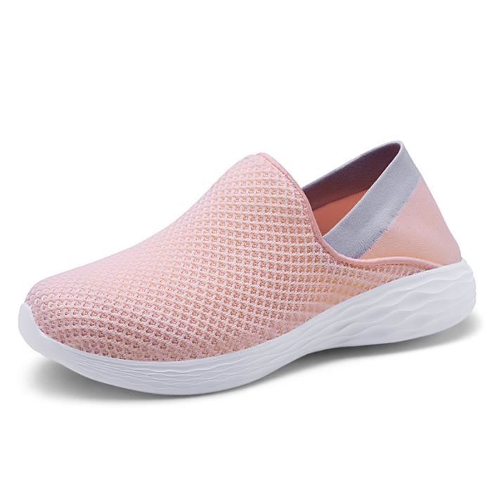 Chaussettes pour sneakers Femme Rose pâle