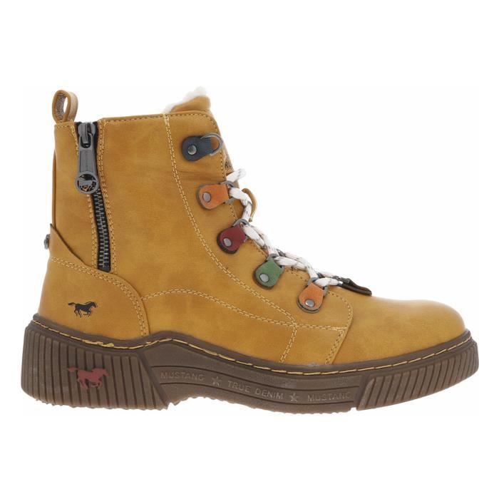 Basket femme moutarde cheap