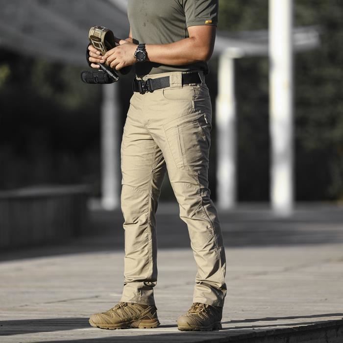 Tenue professionnelle,pantalon Cargo X5 d'été pour hommes,pantalon tactique  militaire de l'armée,Streetwear- Khaki[B9430] Blanc - Cdiscount  Prêt-à-Porter