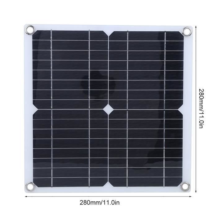 Panneau Chauffant Solaire Portable 30 W - Radiateur Avec Batterie, Pour Séchage, Chauffage D'appoint