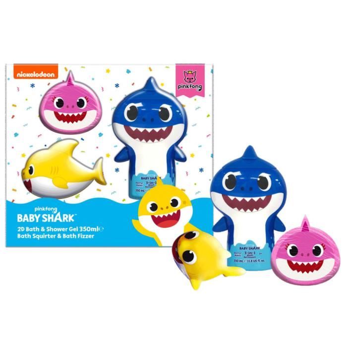 Nickelodeon - Coffret Pour Le Corps Baby Shark 3 Pièces -