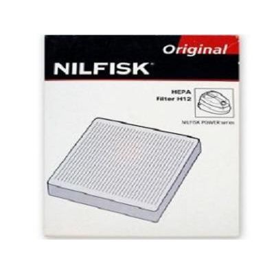 Filtre HEPA - NILFISK - 1470432500 - Lot de 1 - Pour Aspirateur Gamme Power - Accessoire