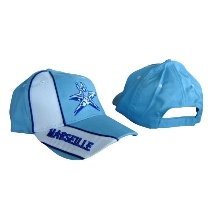 CASQUETTE MARSEILLE  ALLEZ L'OM  HOMME FEMME FILLE GARCON ENFANT No  écharpe drapeau maillot fanion  - Cdiscount Prêt-à-Porter