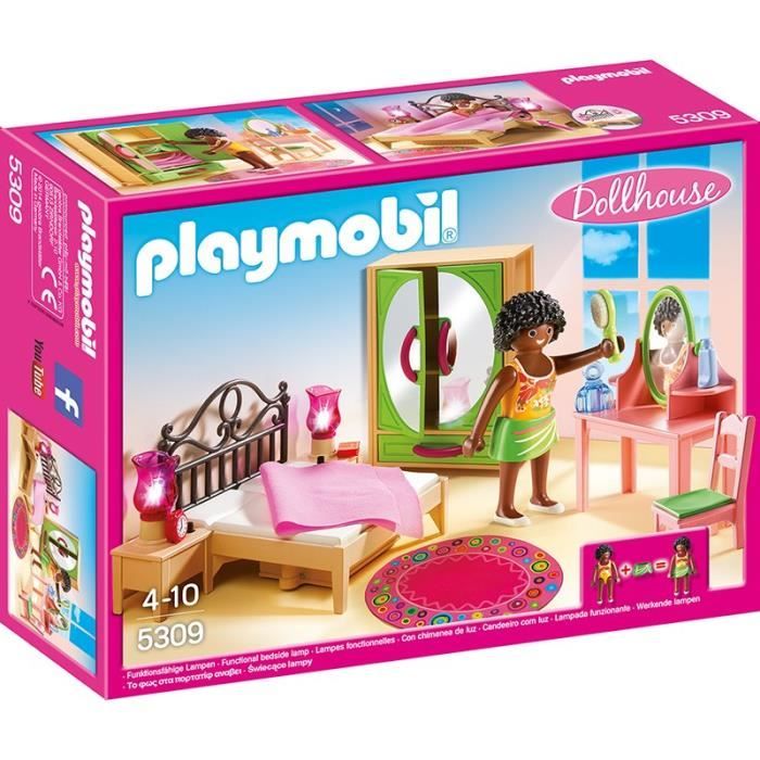 playmobil city life chambre des parents