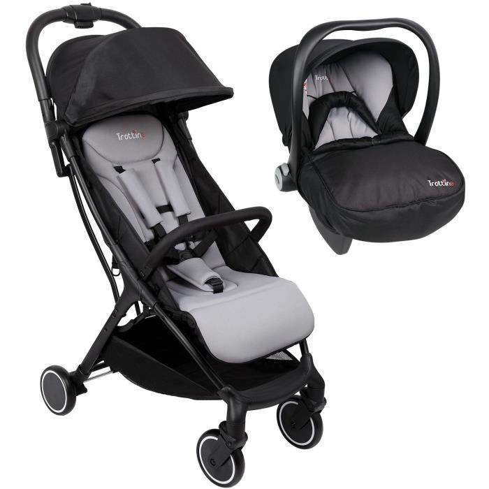 TROTTINE Poussette duo Googoo Combin Poussette Groupe O Gris