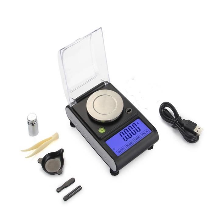 Balance électronique De Précision Milligramme - Idéale Pour Diamants, Carats Et Laboratoire