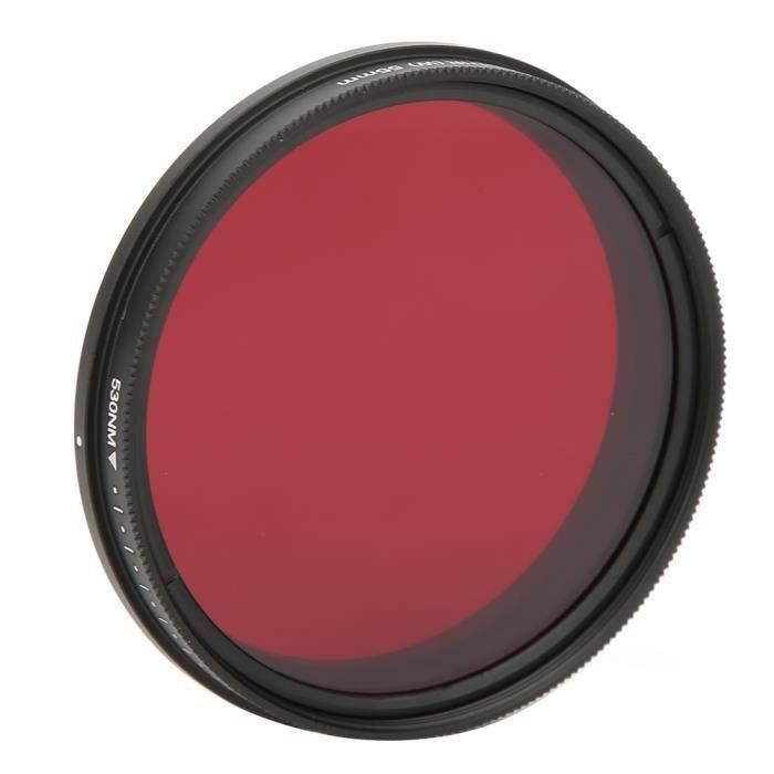 Filtre Infrarouge 40mm Pour Lampe Torche - Compatible M961, M910 - Avec Couvercle De Protection - Neuf