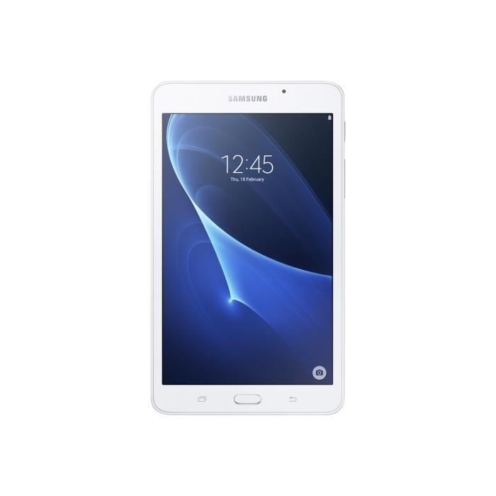 Samsung Galaxy Tab A 2016 Tablette Android 6 0 Marshmallow 32 Go 10 1 Tft 1920 X 1200 Logement Microsd 4g Blan Sm T585nzwedbt Prix Pas Cher Cdiscount
