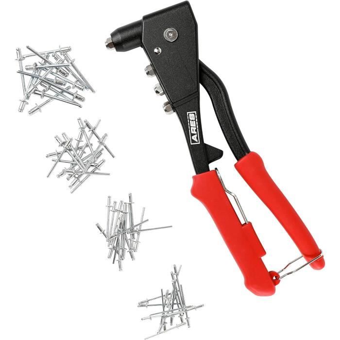Pistolet À Rivets Pop Professionnel Avec 60 Rivets 70017 | Applications ...