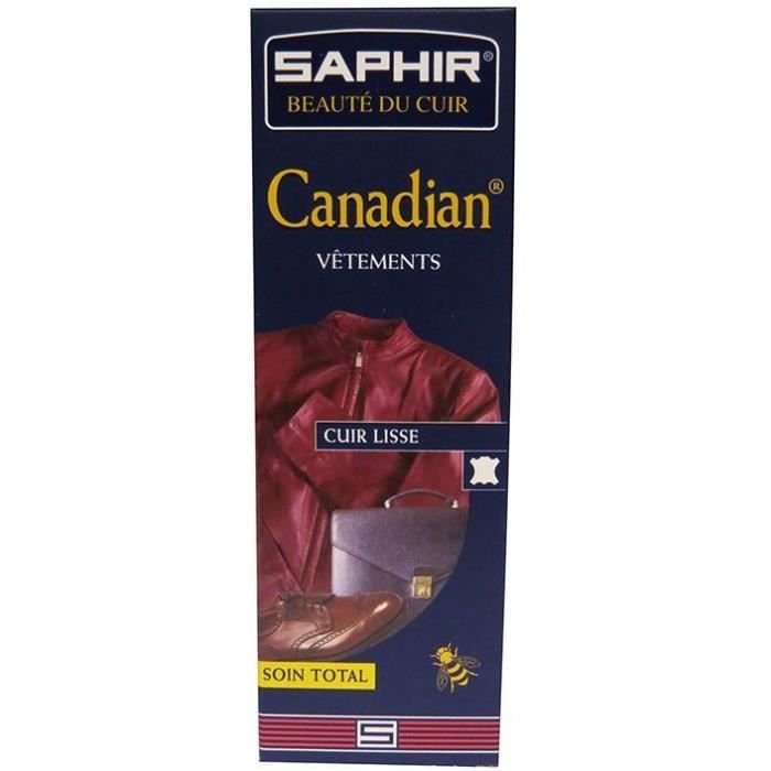 SAPHIR Cr&egrave;me cirage Canadian - acajou - 75 mL 