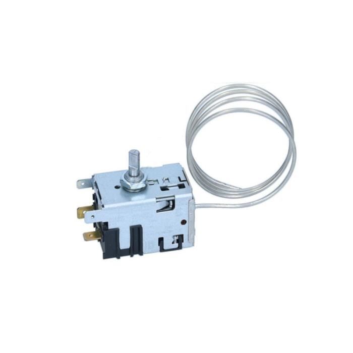 Thermostat Th 2 Cont. 077b 6933 pour Réfrigérateur SCHOLTES MTAA4611VFR Longueur du tube capillaire 700mm