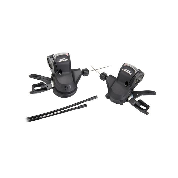 Leviers De Vitesses Shimano Deore SL-M610 - Kit Gauche Et Droit Pour Transmission 2/3x10 Vitesses - Neuf, Compatible VTT, Vélo De Ville, Etc.