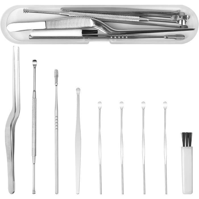 Kit 4-en-1 Nettoyeur Nez & Oreilles Bébé XURJUMI - Aspirateur Nasal Et Cure Oreille Sécuritaire