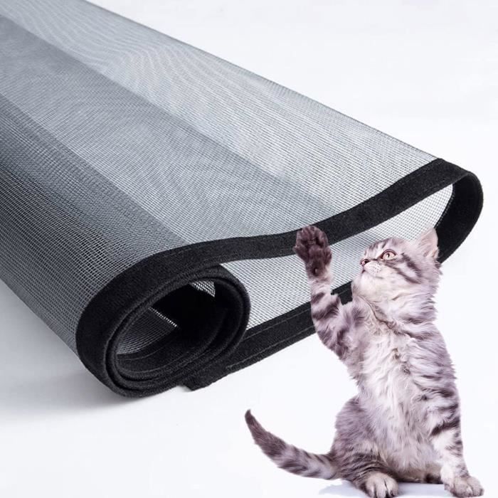 Waigg Kii Filet de balcon pour chat Moustiquaire en maille Barrière de fenêtre pour chat