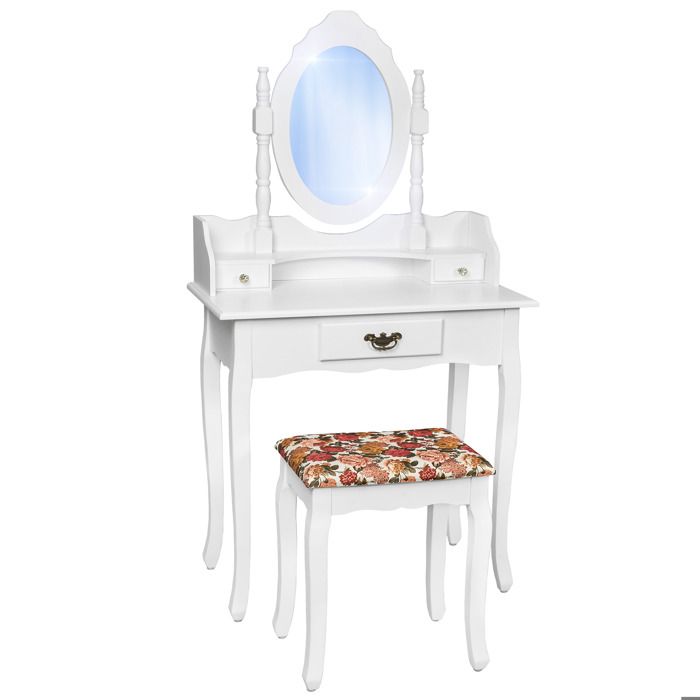 Tectake Coiffeuse Achat Vente Pas Cher