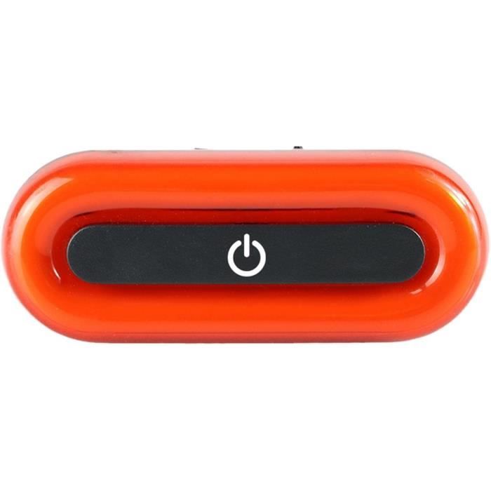 Phare stop pour casque de vélo avec système de clignotant