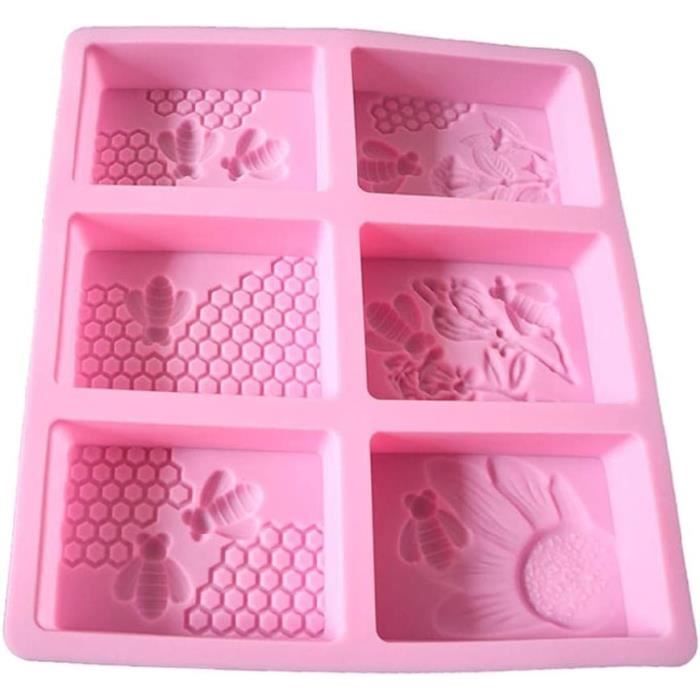 Moule à Savon En Silicone Forme Oiseau - Pour Savons Et Bougies Artisanaux - 11x5,5x5,7 Cm Rose