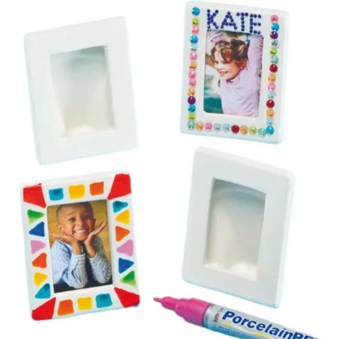 Cadres photo magnétiques, mini-cadres photo en plastique pour