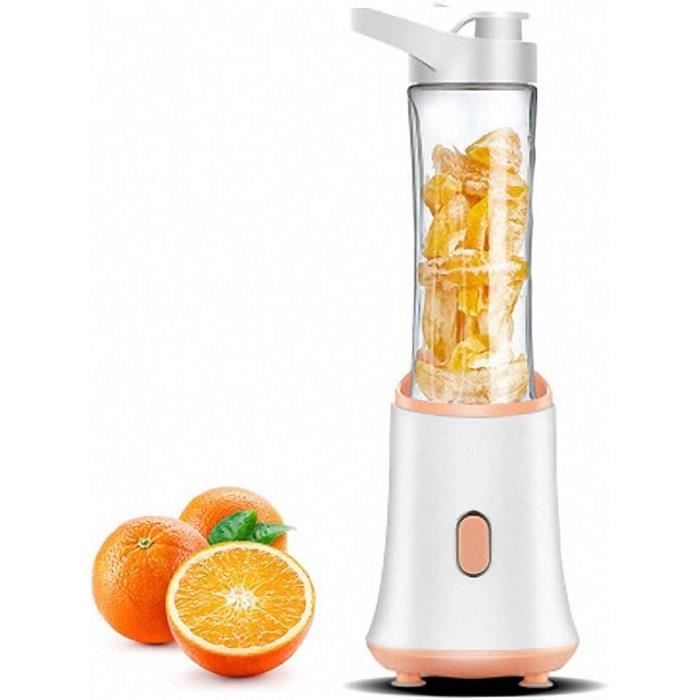 Blender Portable 500W Avec 2 Gobelets Tritan 570ml – Mixeur Puissant Pour Smoothies, Glace, Soupes | Léger Et Silencieux - 12