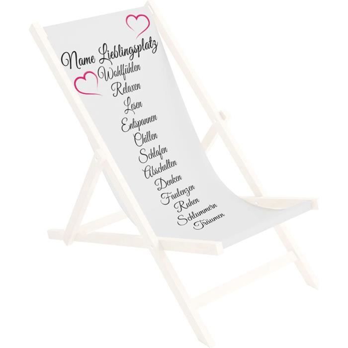 Tissu De Rechange Pour Chaise Longue De Plage/piscine – Housse + 4 Cordes élastiques | Matériau Respirant, Dimensions ~1,6m, Installation Facile