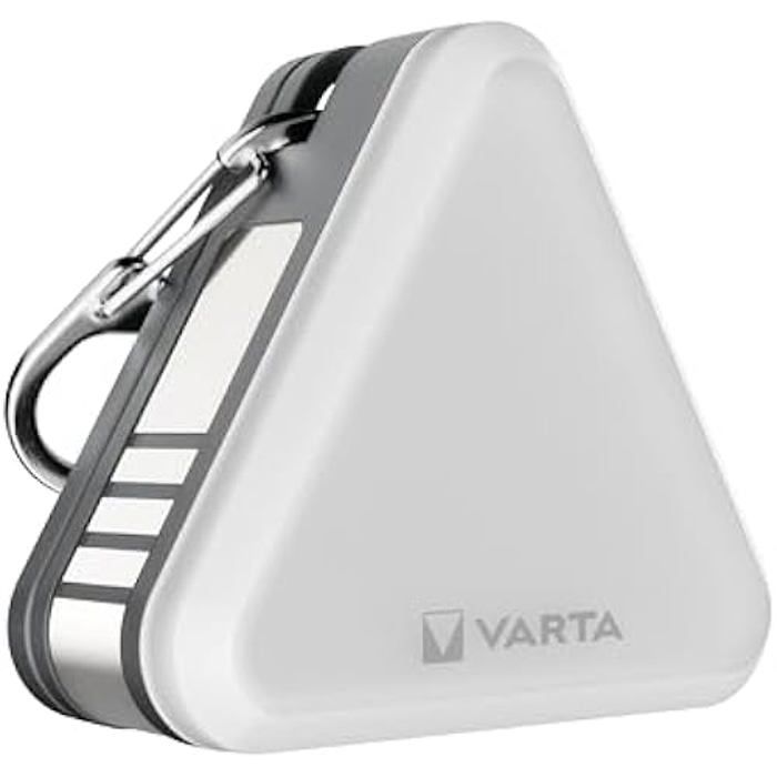 Lampe de sécurité - VARTA - Modèle magnétique - 25 lumens - 5 modes - Résistante aux éclaboussures Lampe de sécurité - VARTA - Modèle magnétique - 25 lumens - 5 modes - Résistante aux éclaboussures