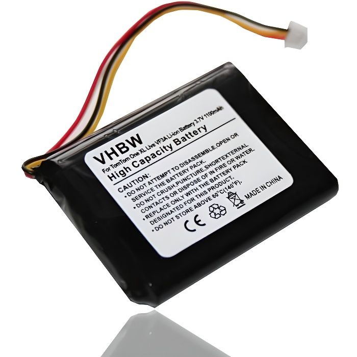 One V3 Batterie 1100mAh pour TomTom One IQ One IQ Routes One V2 One Regional
