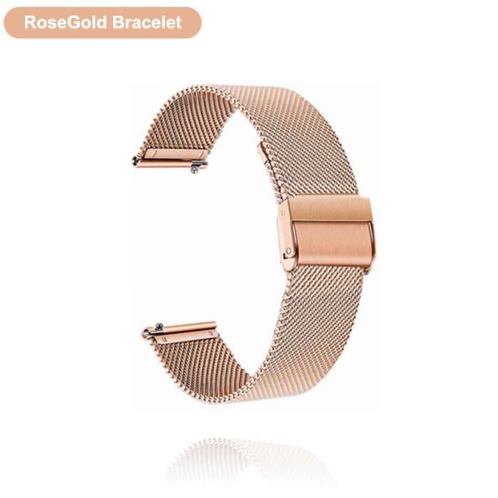 CONNECTEUR DE BRACELET Garmin RoseGold Band Venu SQ Bracelet pour Garmin Vivoactive 3 4 4s Venu SQ avec tui protecteur cran e