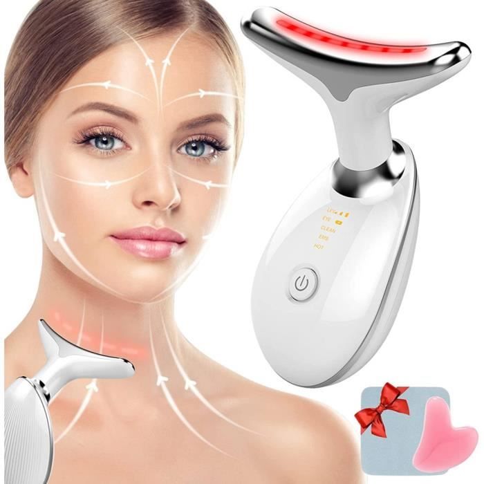 Populaire 2025 cou visage beauté dispositif soins de la peau Vibration visage sc