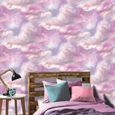 Fond d'écran Galaxy Galaxy Cloud Purple et Blush Arthouse Rose 260009-1
