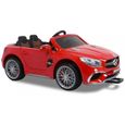 Mercedes SL65 voiture enfants 12v Rouge - Voiture électrique pour enfant avec batterie 12v et télécommande-1