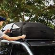 Coffre de toit de voiture, sac de toit pliable pour équipement de voyage autonome 600D, S: 105 × 90 × 45 cm.-1