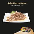 Selection in Sauce - Nourriture pour Chat dans Un Pack Frais - Nourriture Humide pour Les Moments de détente Quotidiens, 40 x [452]-1
