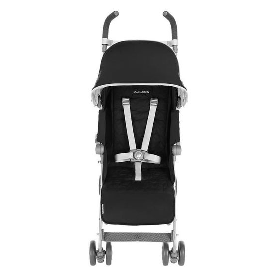 MACLAREN Poussette Canne Quest Black Silver 2016 Cdiscount