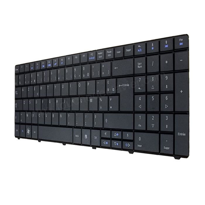 Clavier AZERTY Français Noir Pour Acer Aspire E1-530 | Neuf | Filaire