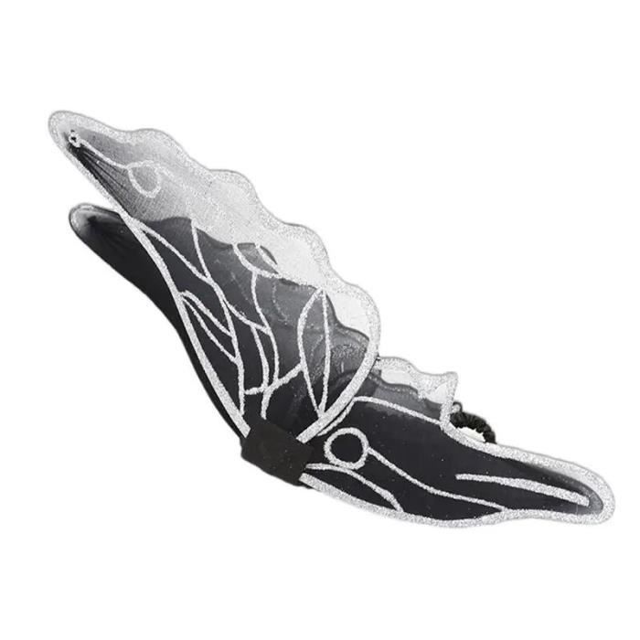 Set Ailes De Papillon Enfant – Déguisement Fée Avec Collier, Baguette Et Couronne – Carnaval Anniversaire