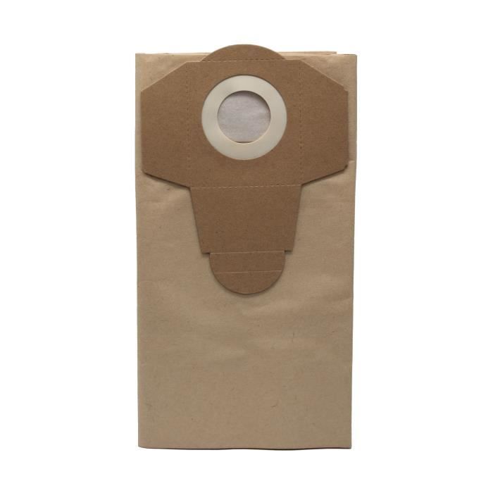 5 Sacchetti Aspirapolvere Carta Multigrade Per Parkside PNTS 1250 E PNTS 1300