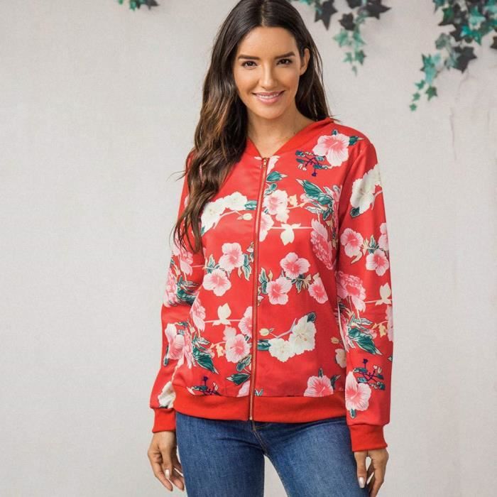 Veste Légère Joules Femme Taille 38M - Motif Floral, Coton Vert - Occasion Très Bon état