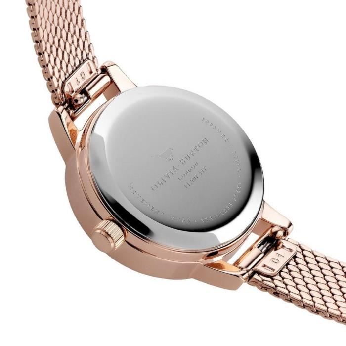 Olivia Burton Bracelet Milanais Argent Montre Olivia Burton
