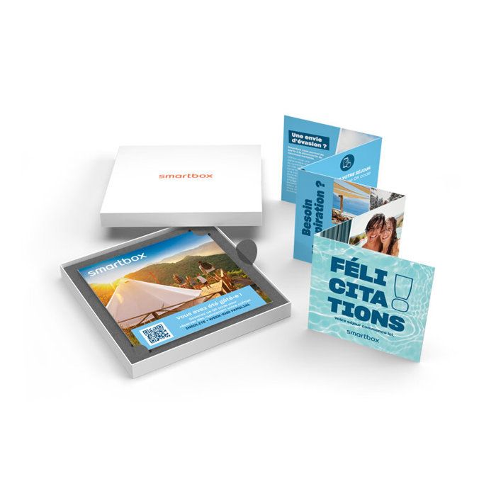 Coffret Smartbox Insolite - Week-end Familial D'une Valeur De 129,90€, Neuf