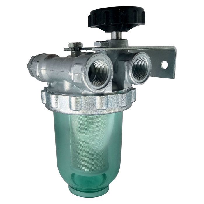 Filtre à Ardillon Acier Inoxydable 304 - Raccord 19-20mm - Maille 1,5mm - Pour Carburant, Eau, Air