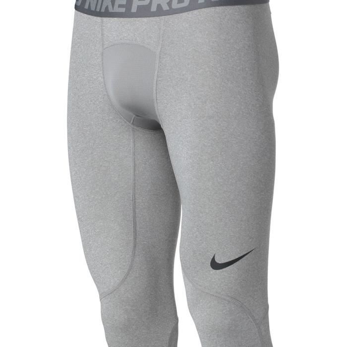 NIKE Collant Pro Tights - Homme - Gris - Cdiscount Sport