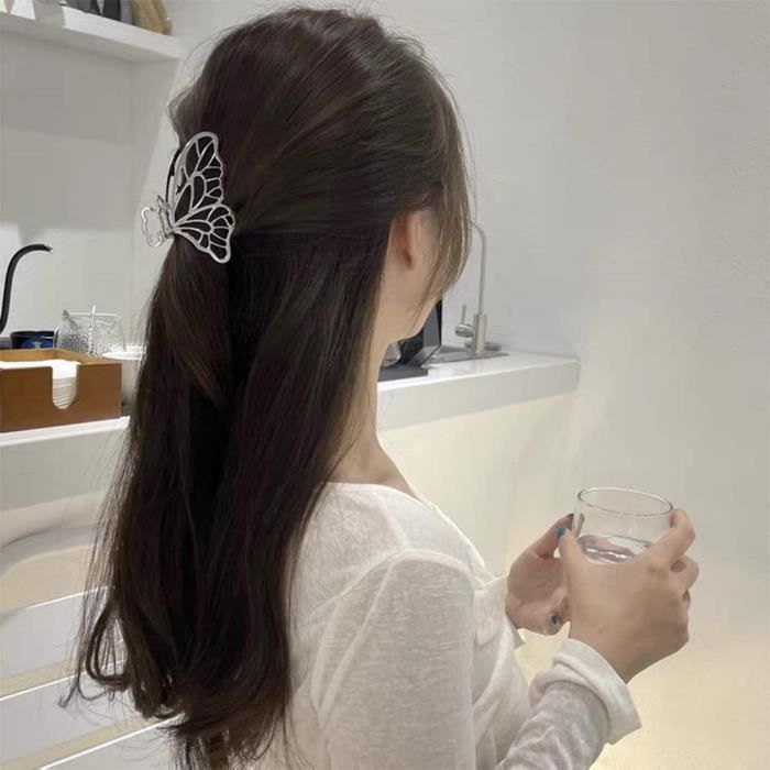 Lot De 24 Pinces à Cheveux Miniatures En Plastique - Griffes Invisibles Pour Petites Coiffures
