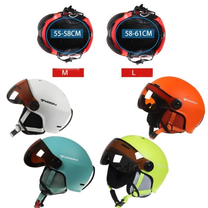 Favoto Casque de Ski M Réglable Respirant - Casque de Snowboard pour Homme Femme avec Ventilation Casque de Sports d'hiver Chaud pour Cyclisme Motoneige - Sport & Plein air Favoto Casque de Ski M Réglable Respirant - Casque de Snowboard pour Homme Femme avec Ventilation Casque de Sports d'hiver Chaud pour Cyclisme Motoneige - Sport & Plein air