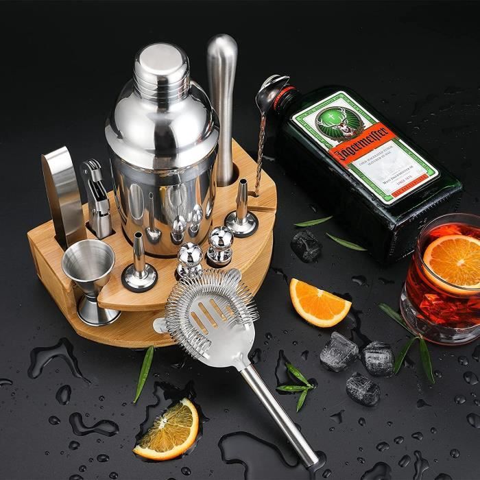 Shaker Cocktail Cordonnier Inox Avec Crépine Intégrée - Type Fusée