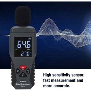 Sonomètre Numérique Avec Enregistrement - Mesure Bruit 30-130 DB, Portable Pour Sécurité Au Travail - 10