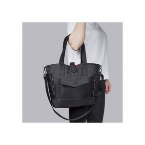 YONACREA Sac Bandouli/ère Noir AVS en Or